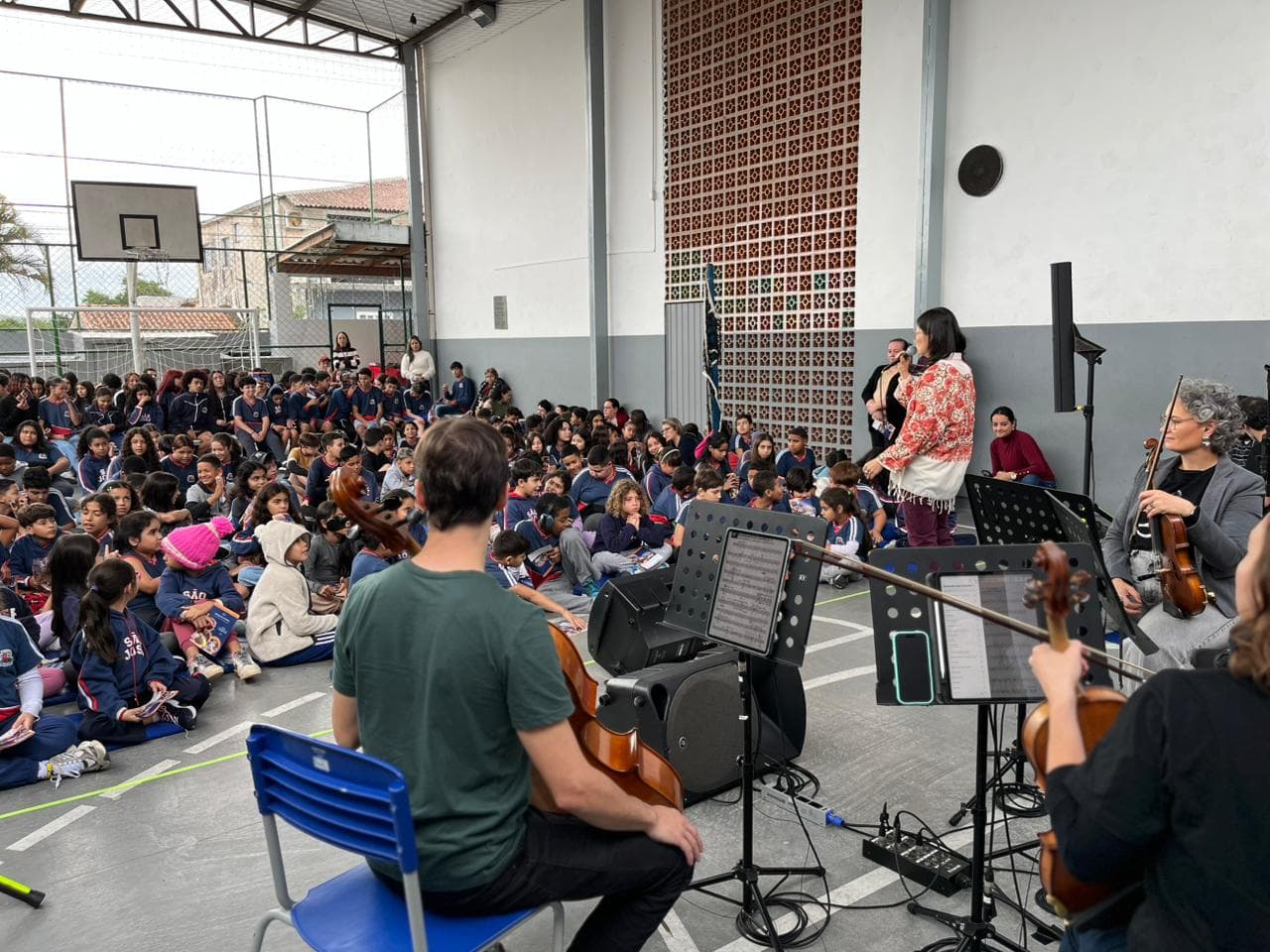 Programa Leva Música Clássica e Encanta Alunos na Rede Municipal de São José