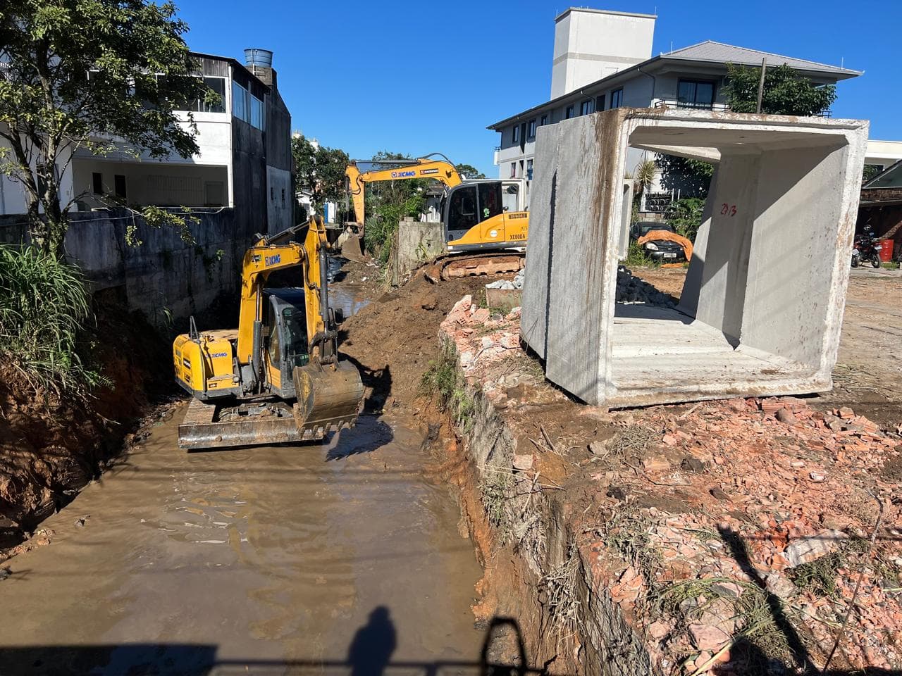 Obras de macrodrenagem avançam na Fazenda Santo Antônio e vão transformar mobilidade e drenagem da região