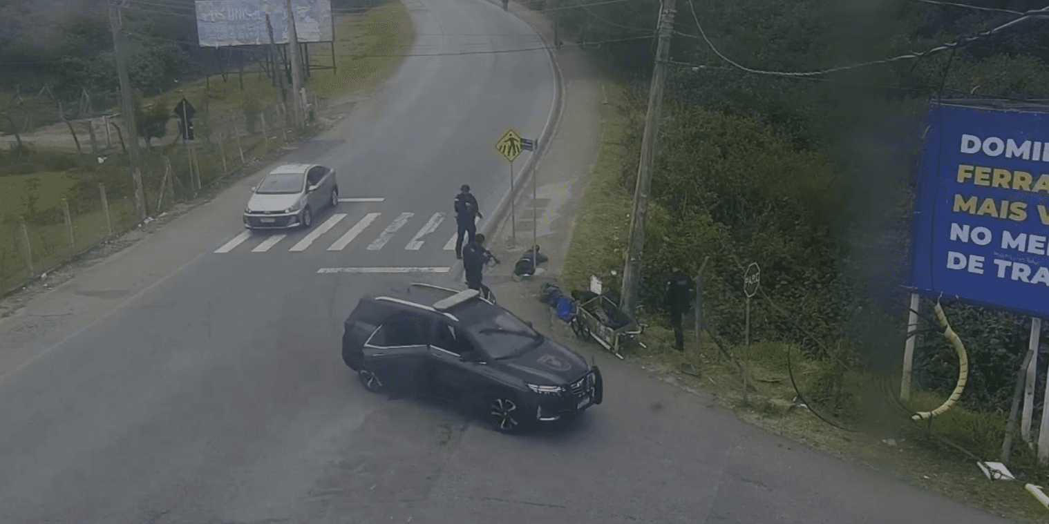 Homens presos em flagrante por furto de fiação e dano ao patrimônio em São José