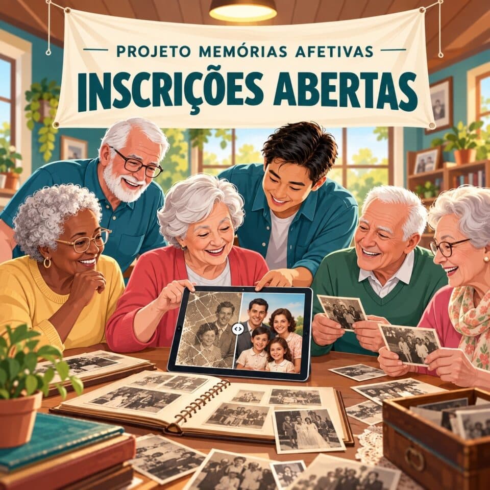 Projeto Memórias Afetivas vai ensinar a preservar fotografias com apoio da Inteligência Artificial