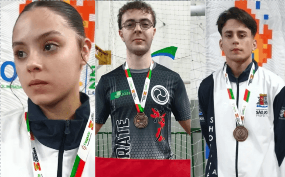 Karatê de São José Brilha na Olesc e Conquista Bronze em Lages