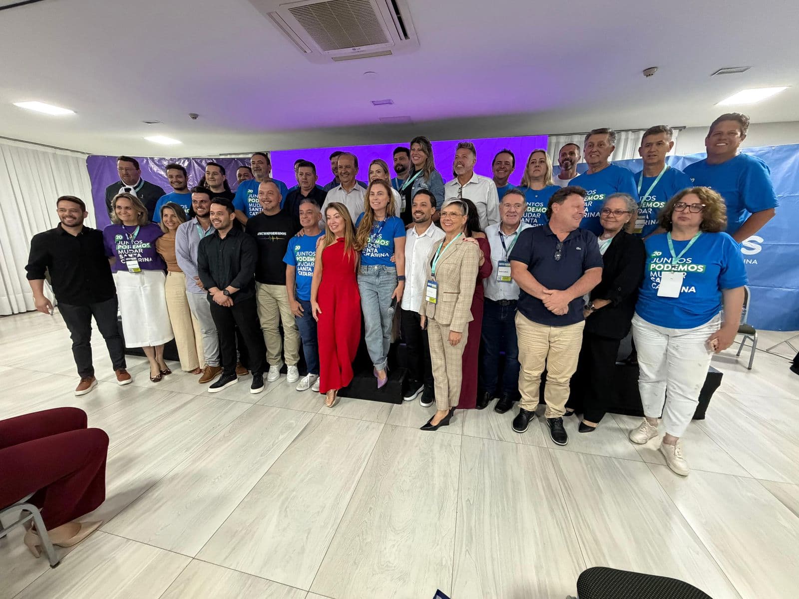 Podemos de Santa Catarina capacita pré-candidatos para eleições de 2026 em São José