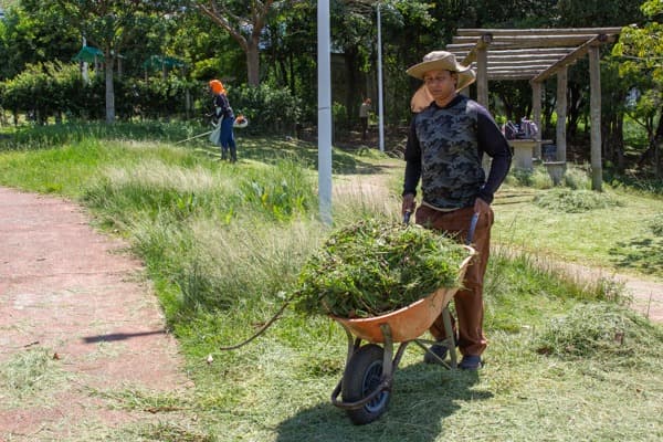 São José intensifica limpeza e manutenção urbana na Região Oeste