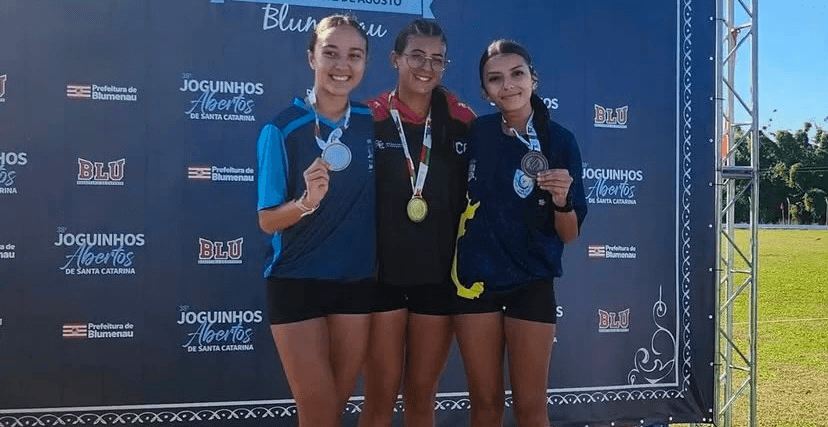 Atletismo de São José Brilha nos Joguinhos Abertos e Conquista Seis Medalhas Estaduais