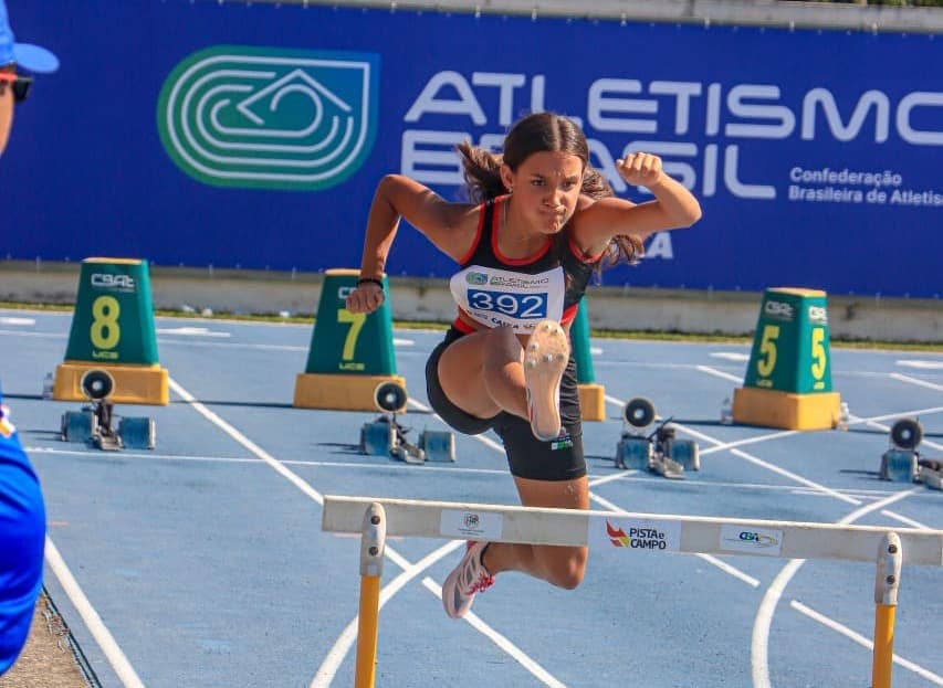 Jovem josefense brilha no Brasileiro Sub-18 e se firma entre as melhores do atletismo nacional
